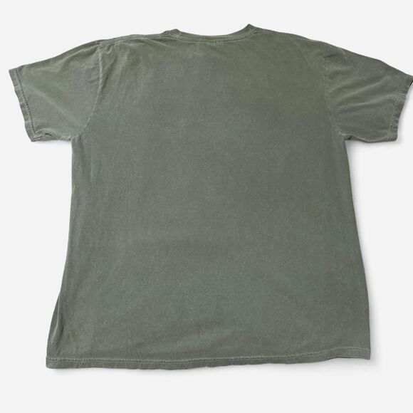 Comfort-colors Men's Green and Grey T-shirt - Picture 3 of 3